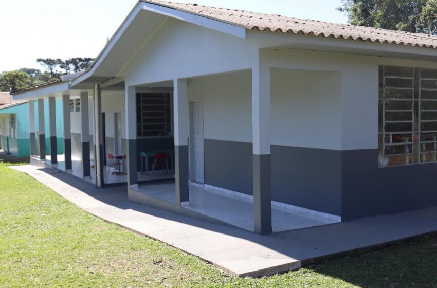  Prefeitura de Cândido de Abreu conclui reforma completa da Escola Municipal do Saltinho