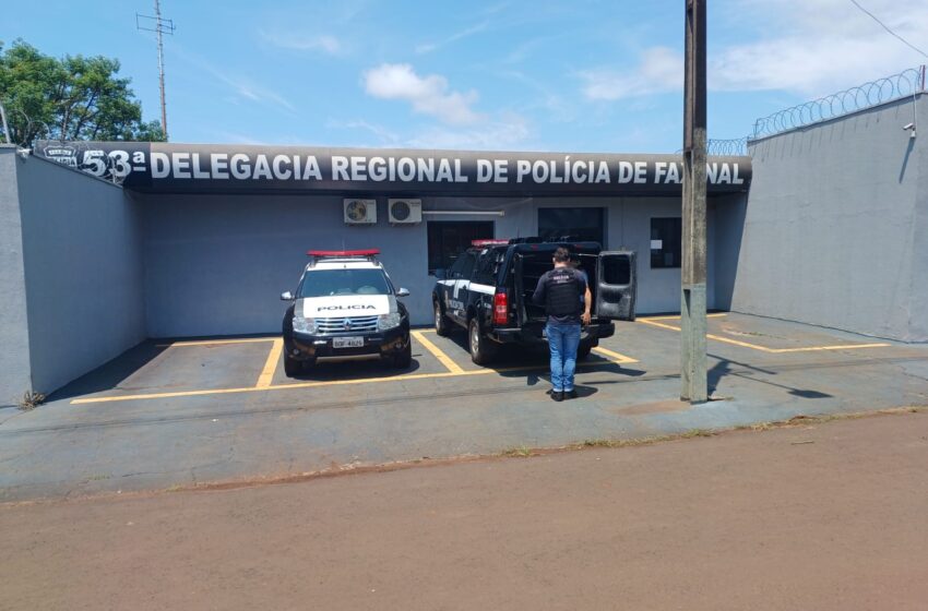  Polícia Civil prende homem condenado por estupro em Borrazópolis