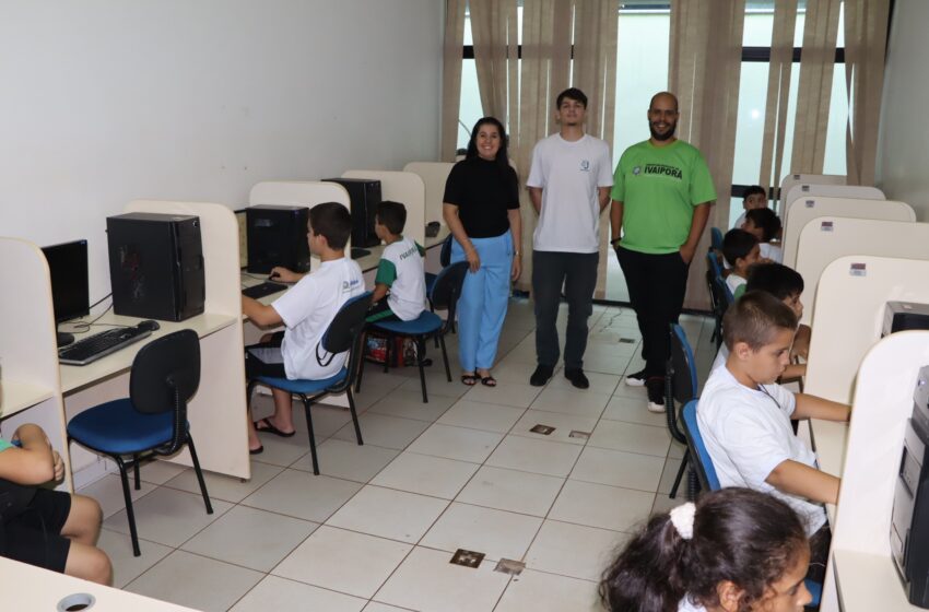  Prefeitura de Ivaiporã capacita jovens com Oficina de Informática no Centro da Juventude