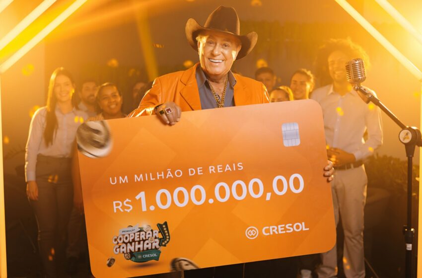  Cresol lança a maior campanha de prêmios do cooperativismo de crédito do Brasil: “Cooperar é Ganhar”