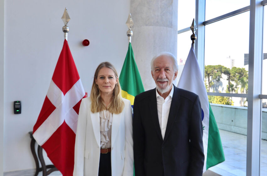  Piana apresenta potenciais do Paraná aos embaixadores da Dinamarca e Uruguai