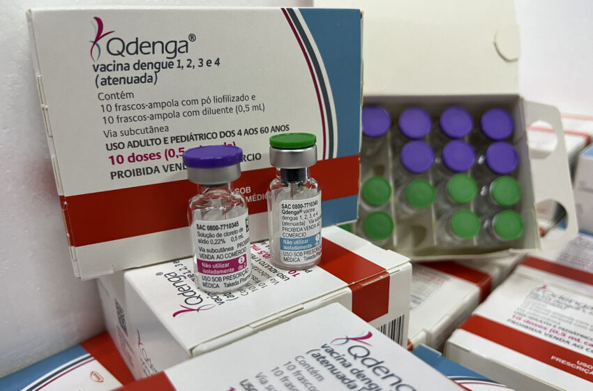 Paraná recebe 6.724 imunizantes contra a dengue para a região de Apucarana