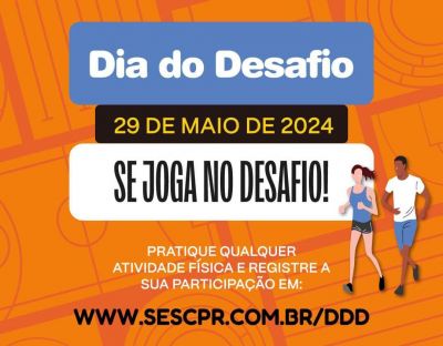  Dia do Desafio acontece nesta quarta-feira (29/5); Confira a programação em Marilândia do Sul