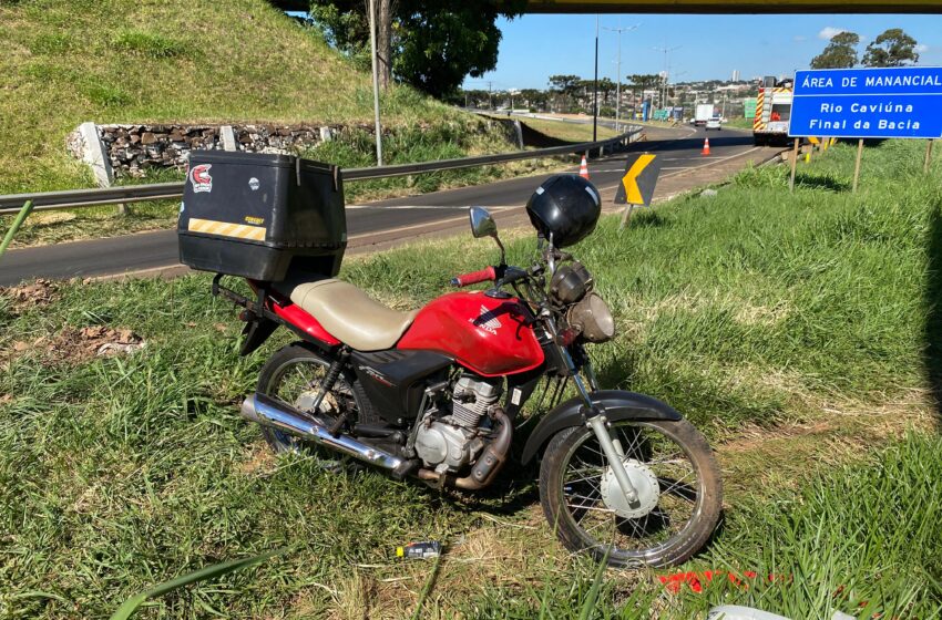  Motociclista de Londrina cai na BR-369 em Apucarana