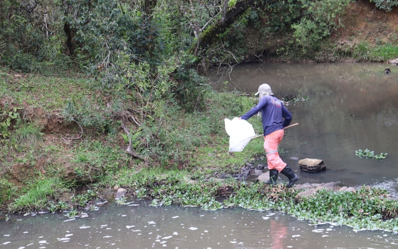  Prefeitura de Reserva convida população para um novo mutirão de limpeza do rio Maromba