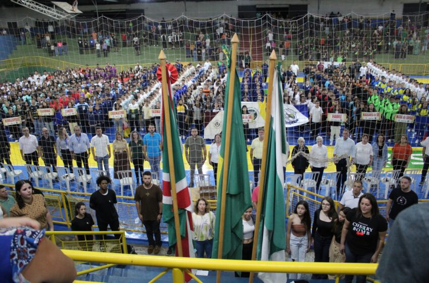  Estudantes de 26 cidades disputam o 70ª JEPs de Jandaia do Sul