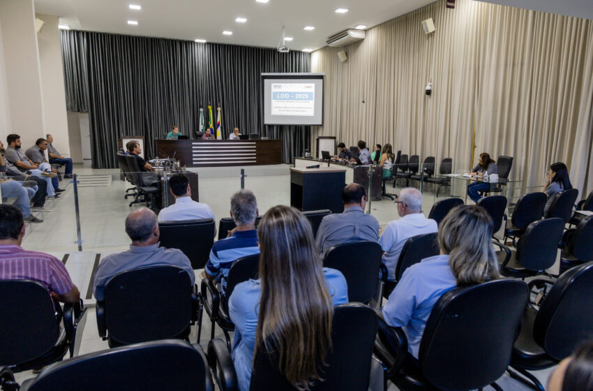  Com foco na conclusão de obras, vereadores de Apucarana discutem orçamento para 2025