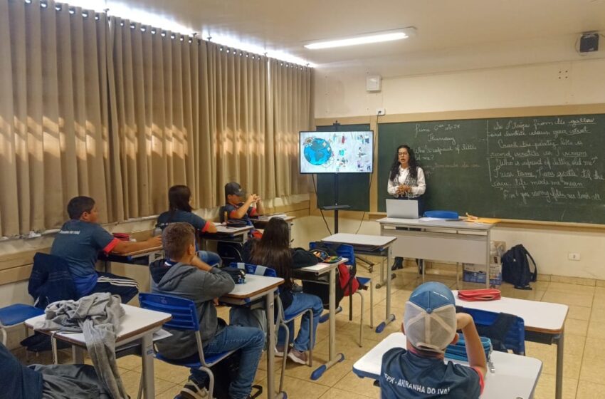  Engenheira Agrônoma promove conscientização ambiental em escolas locais no Dia do Meio Ambiente em Ariranha do Ivaí