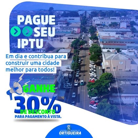  Carnês do IPTU 2024 de Ortigueira já estão disponíveis para retirada