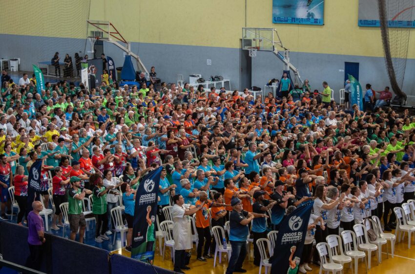  Jogos da Integração do Idoso reúnem mais de 800 atletas em Maringá