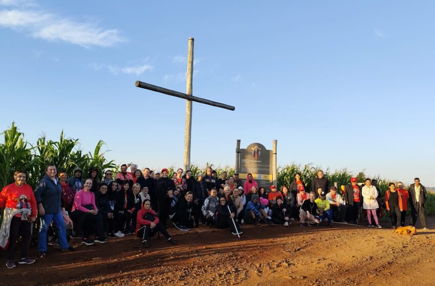  Fé e devoção: Caminho Jesus das Santas Chagas movimenta a comunidade religiosa de Borrazopolis e região