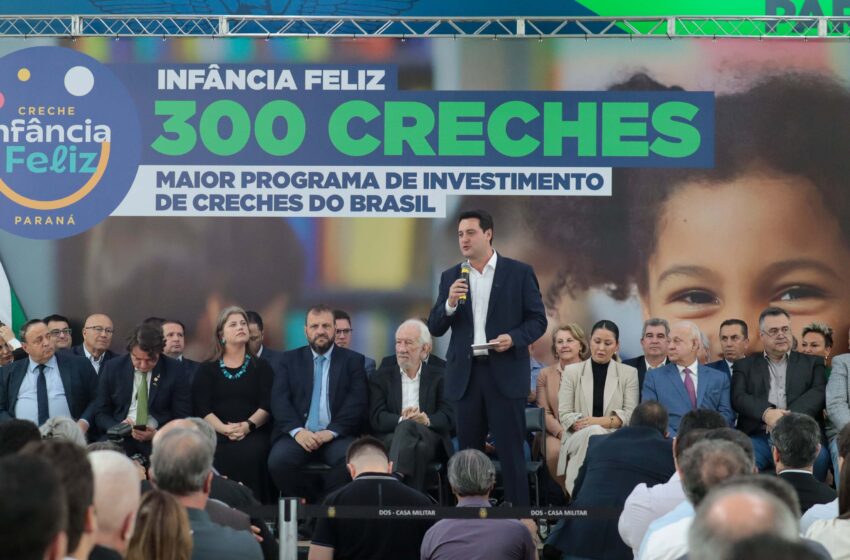  Estado vai destinar R$ 391,4 milhões para construir 300 creches