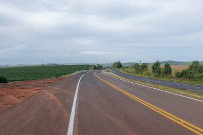  PR-445 terá alteração no tráfego para obra da ponte sobre o Rio Santa Cruz