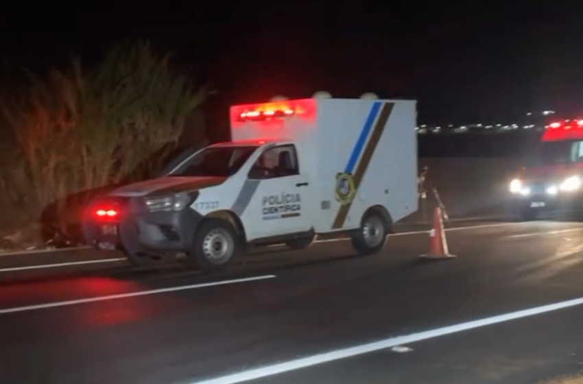  Jovem motociclista morre após acidente em Jandaia do Sul