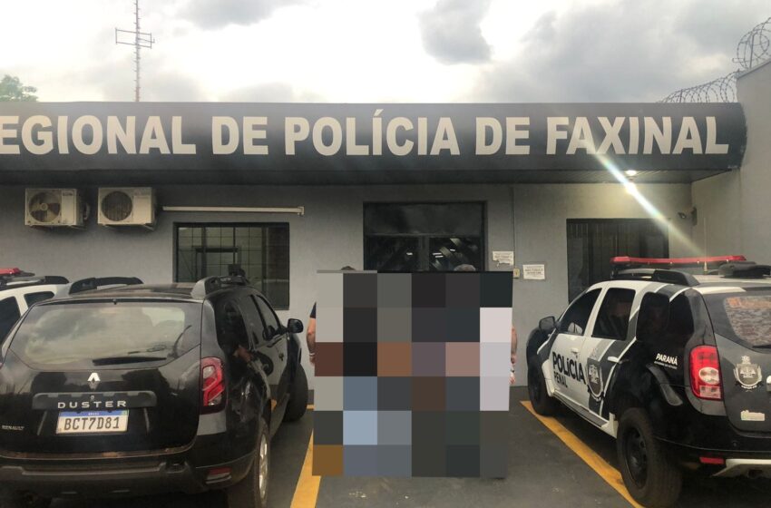  Polícia Civil de Faxinal prende homem em Apucarana