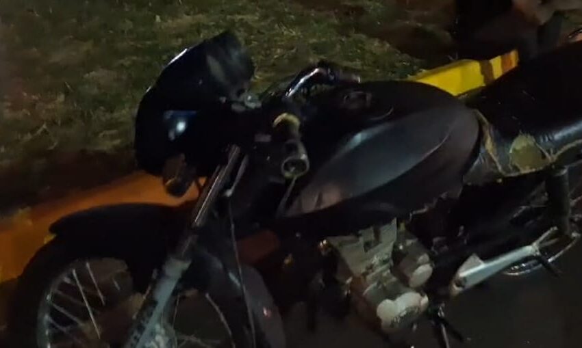  Rocam de Apucarana apreende moto irregular e sem retrovisores