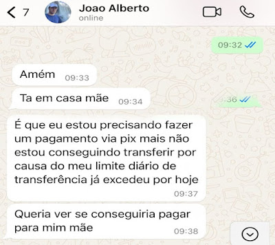  Criminosos usam foto de perfil de whatsapp de morador de Borrazópolis para aplicar golpe