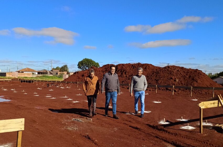  Prefeitura de Marilândia do Sul inicia construção de nova escola