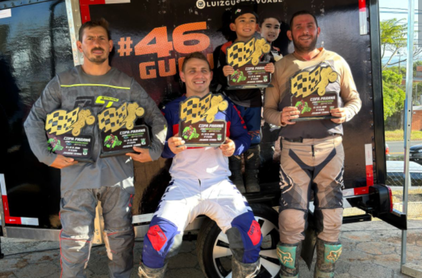  Pilotos de Marilândia do Sul são destaque em campeonato paranaense de Motocross