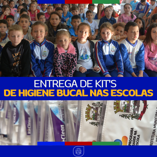  Nova Tebas realiza entrega de Kits de higiene bucal nas escolas