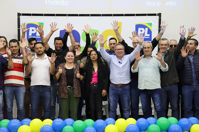  Convenção do PSD 55 em Rio Bom lança Moisés Andrade e Anízio Marcelino