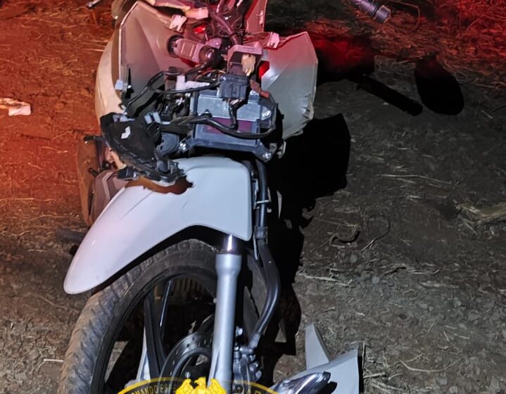  Motociclista sofre queda em Apucarana