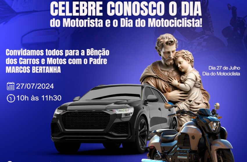  Benção de carros e motos será realizada em Apucarana