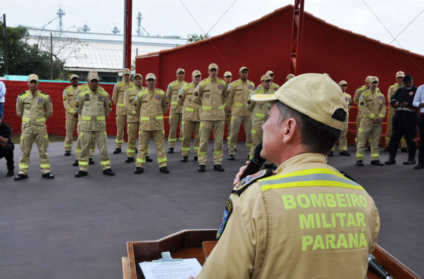  Corpo de Bombeiros inaugura terceiro Quartel Integrado do Paraná, em Mauá da Serra