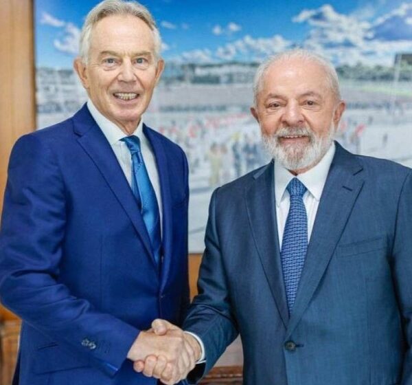  Lula se encontra nesta segunda-feira com Tony Blair