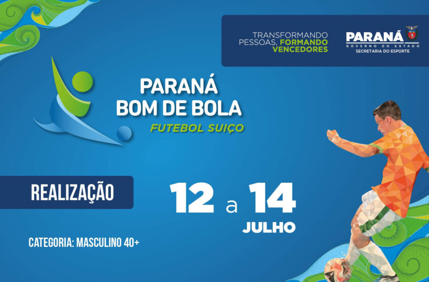  Futebol suíço: disputas da nova modalidade do Paraná Bom de Bola começam nesta sexta