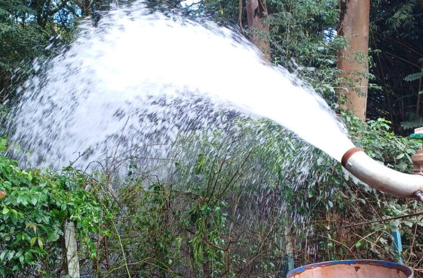  Como medida preventiva à falta de água, Sanepar perfura novo poço em Apucarana