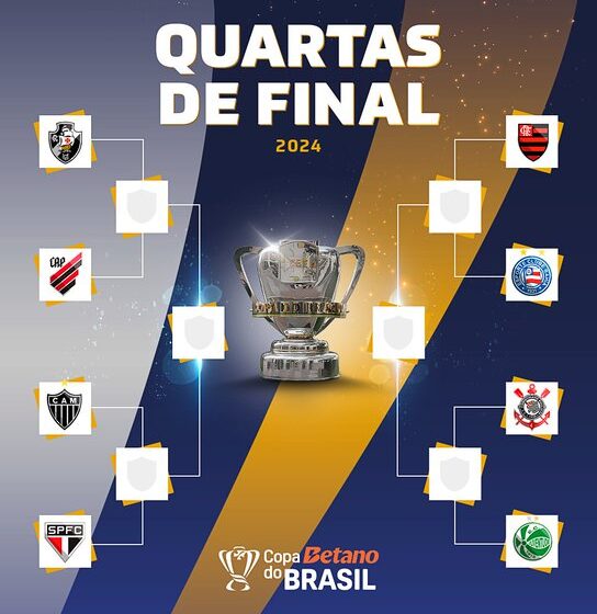  CBF sorteia confrontos das quartas de final da Copa do Brasil