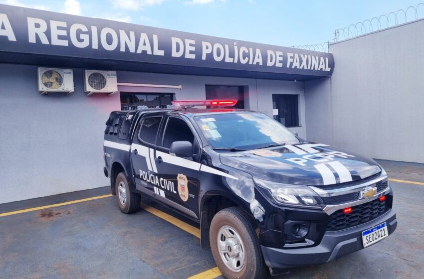  Polícia Civil de Faxinal prende homem procurado por corrupção de menores