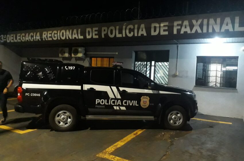  Polícia Civil de Faxinal prende homem procurado por estupro