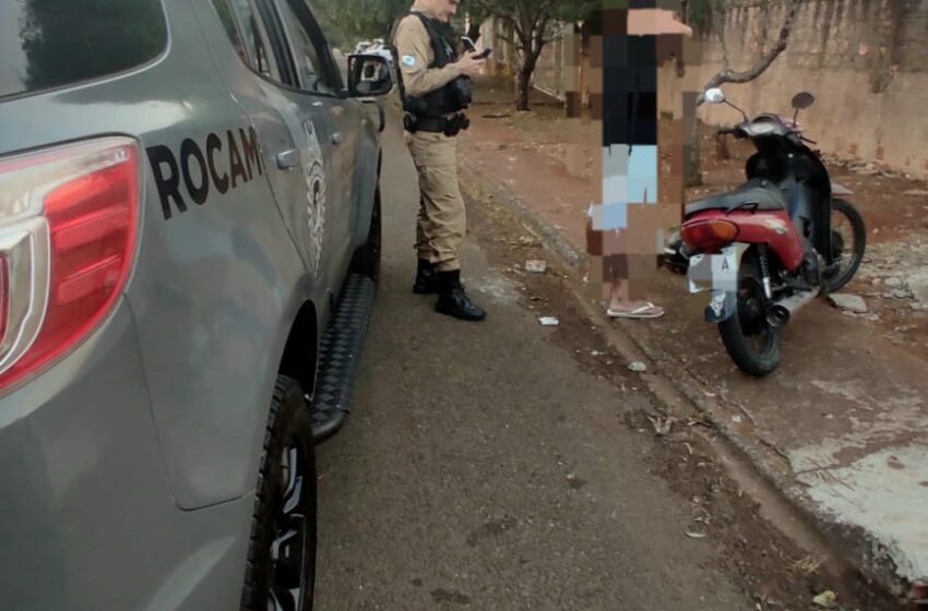  Moto com pendências desde 2008 é apreendida em Apucarana