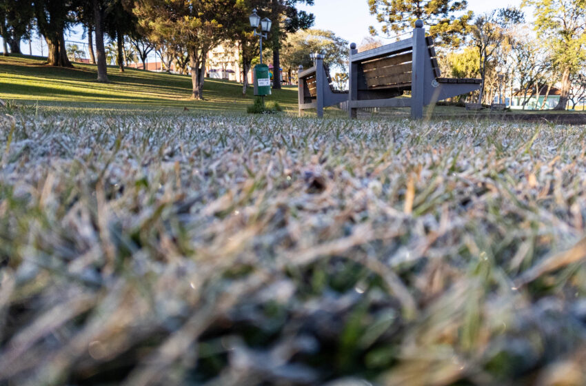  Recorde de frio: 18 cidades do Paraná registram a temperatura mais baixa do ano