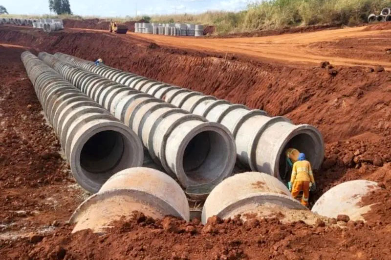  Obras da Cidade Industrial de Londrina chegam a 54% de execução