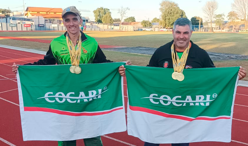  Paratletas da Cocari brilham nos jogos paradesportivos do Paraná