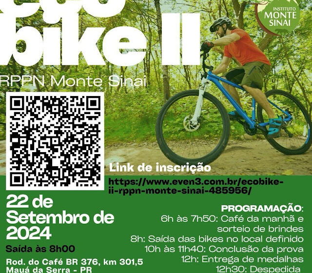  VEM AÍ – Pedal Ecobike II em Mauá da Serra