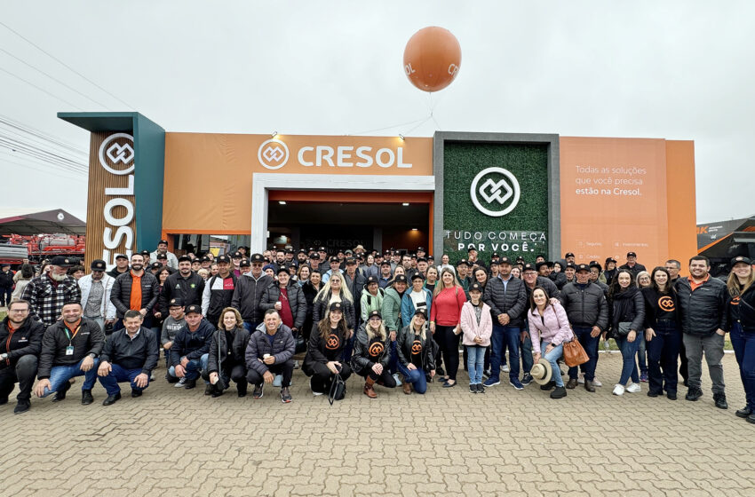  Cresol fortalece retomada do Rio Grande do Sul com participação na 47ª Expointer