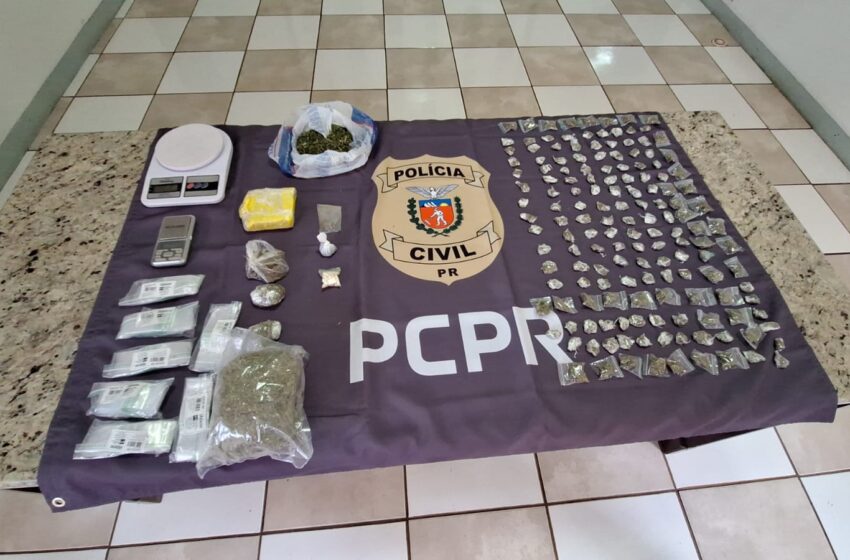  Polícia Civil de Apucarana apreende maconha avaliada em R$ 10 mil