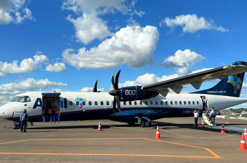  Voo direto entre Pato Branco e Campinas começou a operar nesta segunda-feira