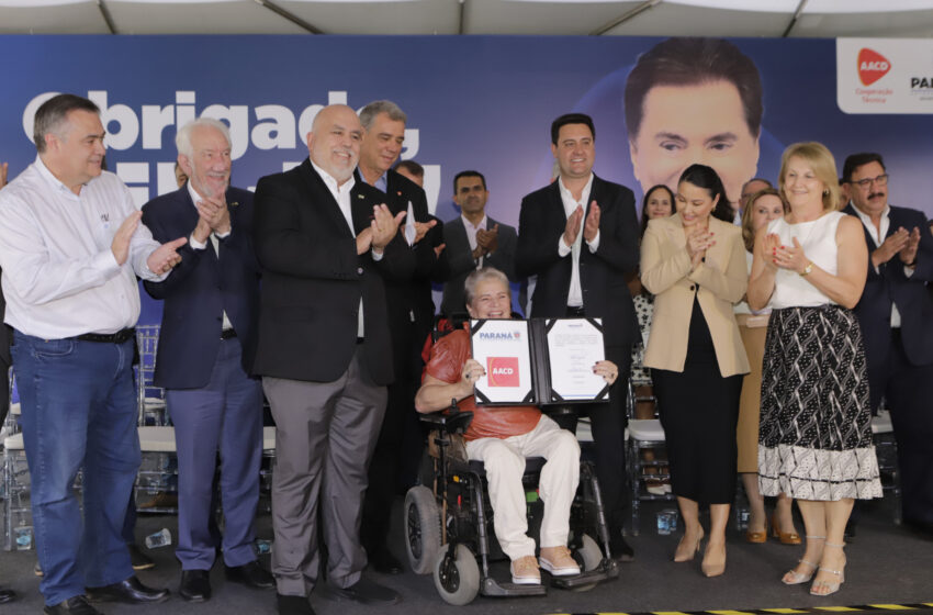  Em parceria com AACD, governador anuncia Complexo de Reabilitação Silvio Santos