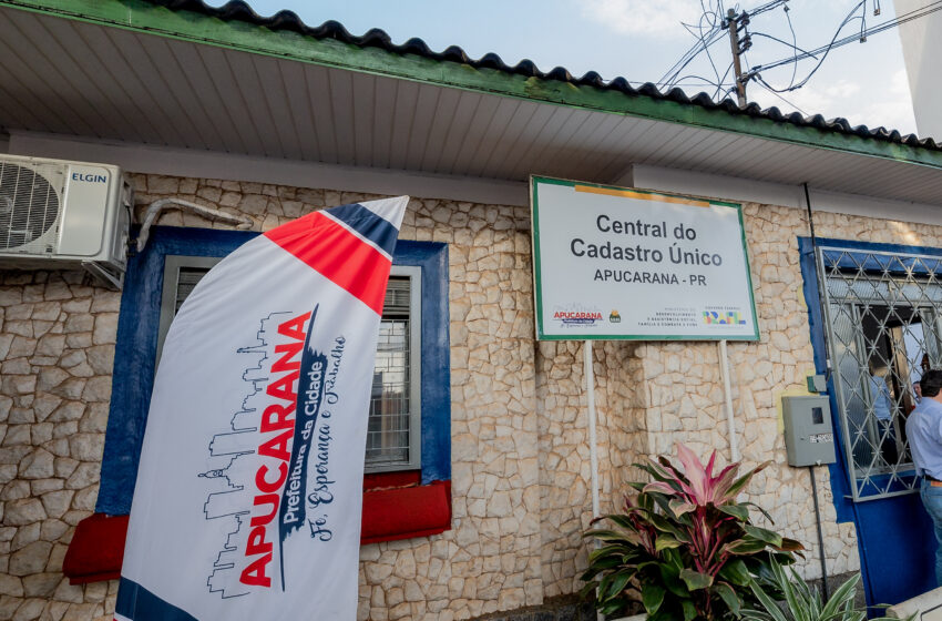  “Central do CadÚnico” de Apucarana realizou mais de 1,3 mil atendimentos