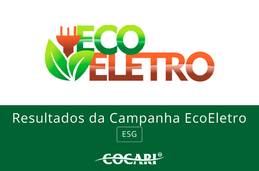  Campanha EcoEletro da Cocari recolhe 2.510 quilos de eletrônicos descartados corretamente