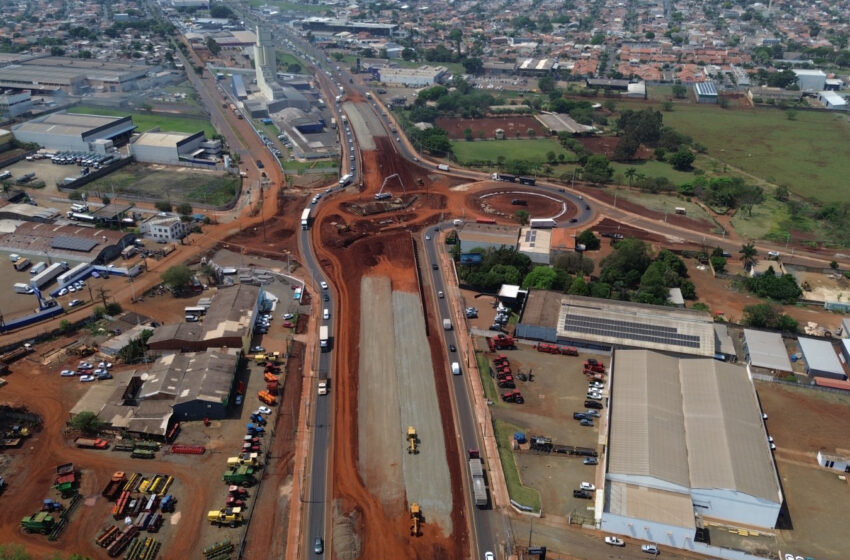  Novo viaduto de Londrina na BR-369 começa a tomar forma