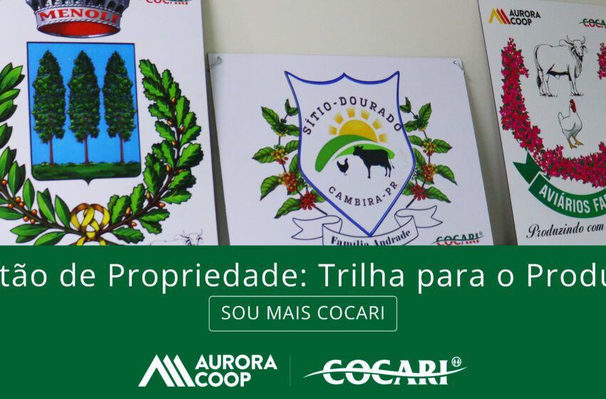  Cocari, Aurora Coop e Sebrae promovem trilha de formação para produtores rurais