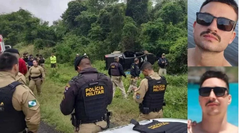  Policiais militares morrem em acidente na BR-376 no Paraná