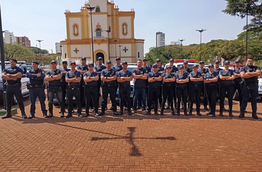  Aspirantes da Guarda de Apucarana finalizam formação com aula de tiros