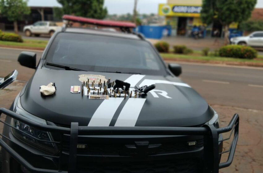  Polícia Civil apreende armas em São Pedro do Ivaí